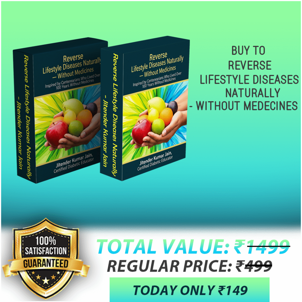 Reverse Lifestyle diseases naturally poster
